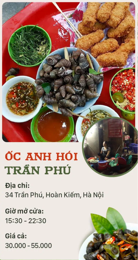 Ốc anh Hói Trần Phú